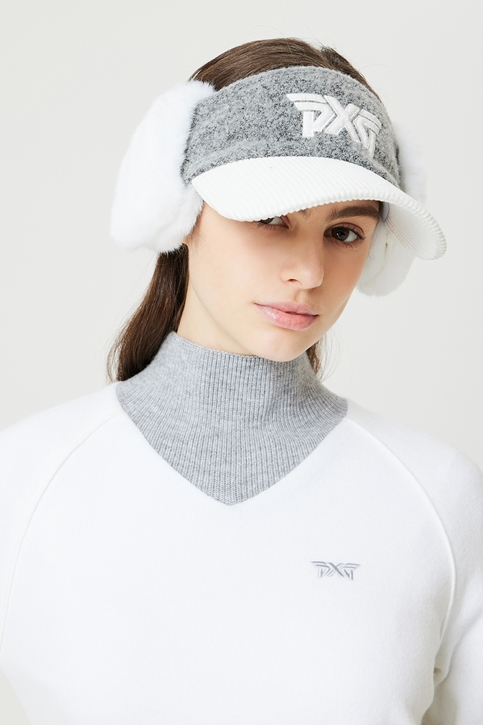 WOMEN FUR VISOR