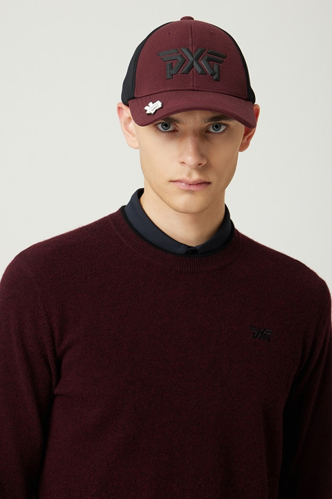 COLOR BLOCK BALL MARKER CAP