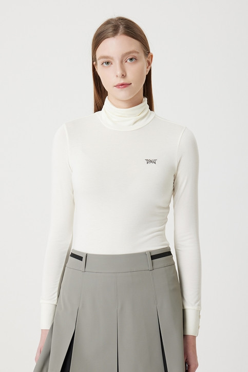 WOMEN MOCK NECK BASE LAYER LONG-SLEEVE