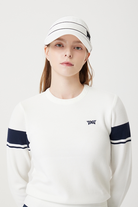 WOMENS WIDE RIBBON VISOR
