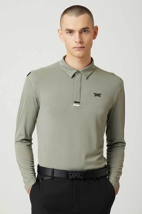BAND POINT COLLAR LONG-SLEEVE