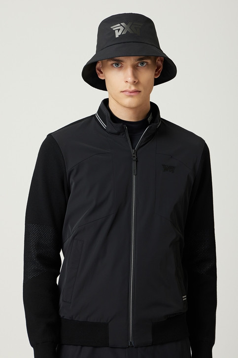 HYBRID FULL ZIP-UP SWEATER