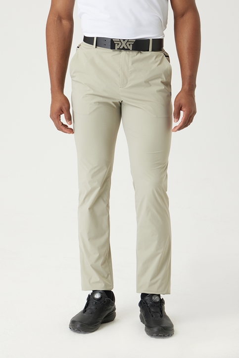 SUMMER COLOR POINT PERFORATED PANTS