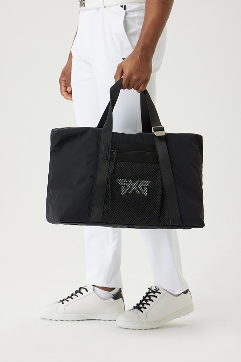 LIGHT WEIGHT MESHED BOSTON BAG