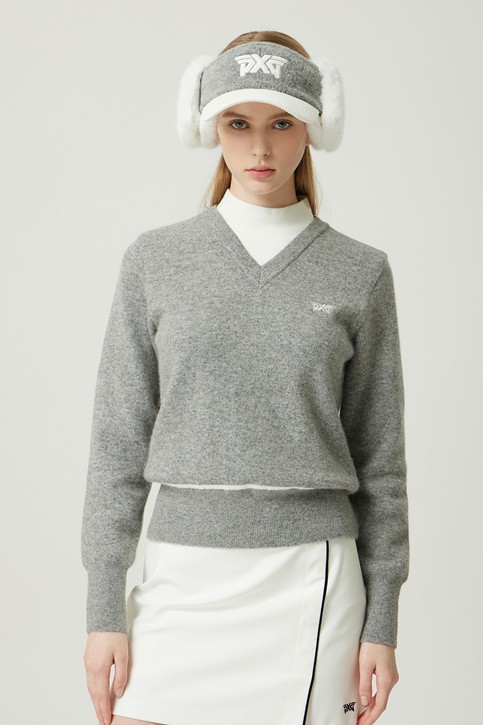 WOMEN WINTER WINDPROOF COLOR POINT SWEATER