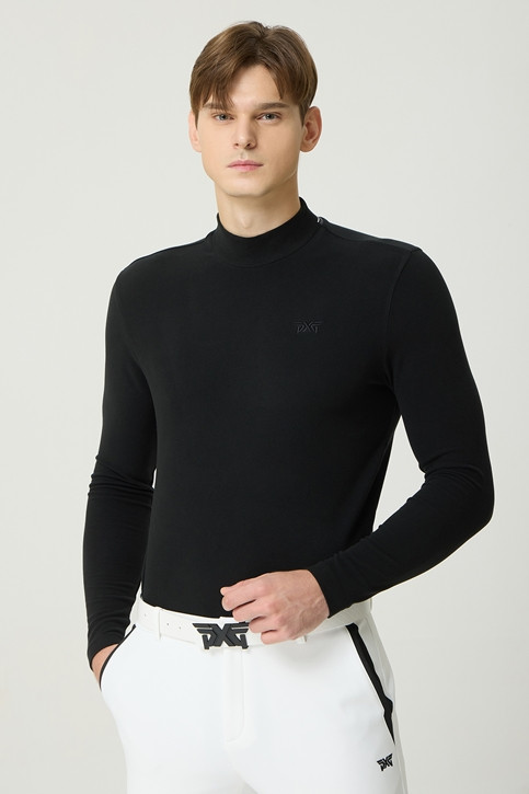 WINTER ESSENTIAL MOCK NECK LONG-SLEEVE