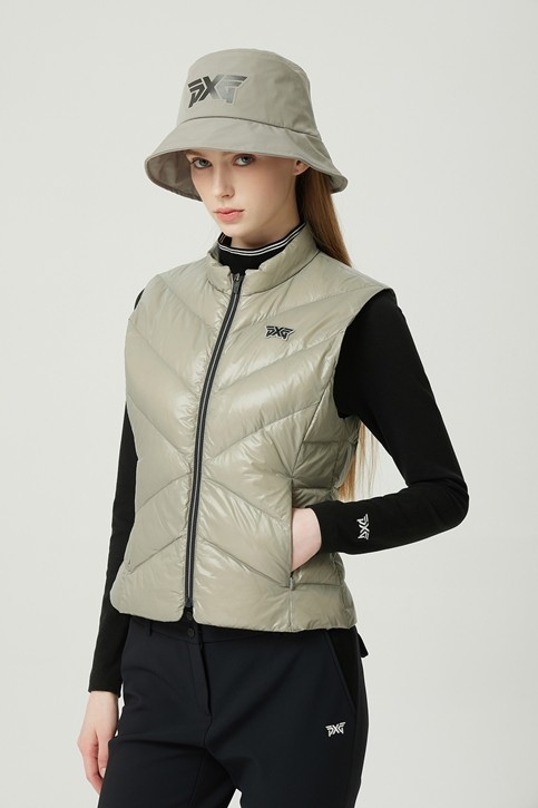 WOMEN WINTER LIGHT WEIGHT SWING DOWN VEST