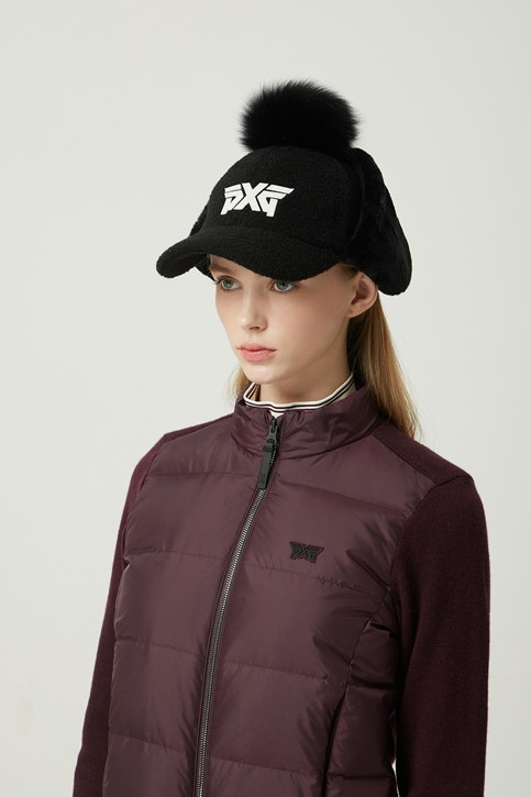 WOMEN WINTER FOX FUR BASIC CAP