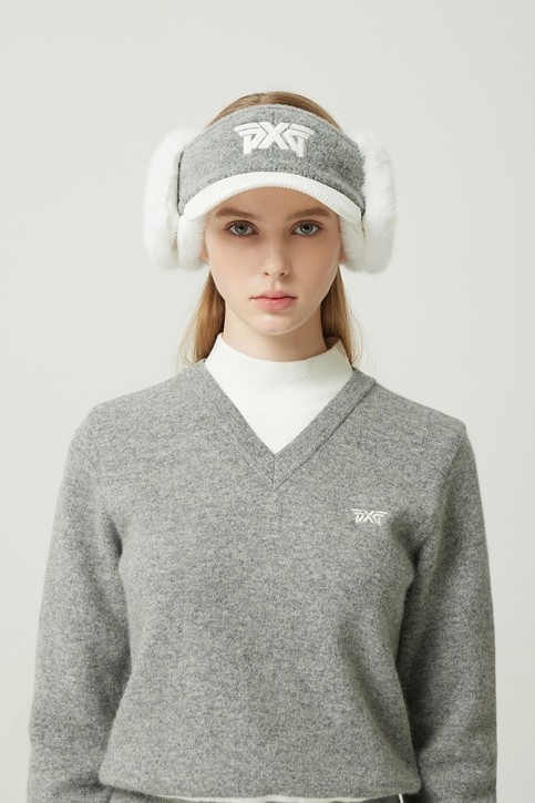 WOMEN WINTER FUR VISOR