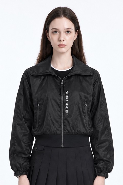 WOMEN GENO MA-1 JACKET PKFCW610321 BLACK 상품 이미지 1
