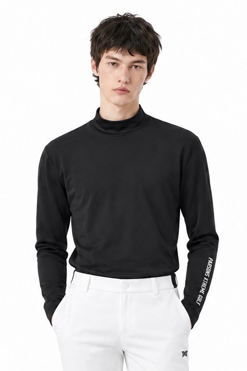 MEN ESSENTIAL BASELAYER LONG SLEEVE PKFPM110421 BLACK 상품 이미지 1