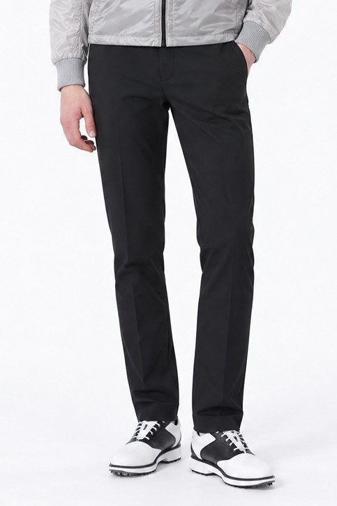 MEN ESSENTIAL SLIM FIT PANTS PKFPM510521 BLACK 상품 이미지 1