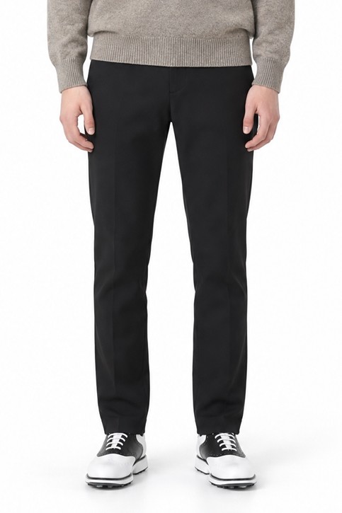 MEN R/N STANDARD FIT PANTS PKFPM510621 BLACK 상품 이미지 1