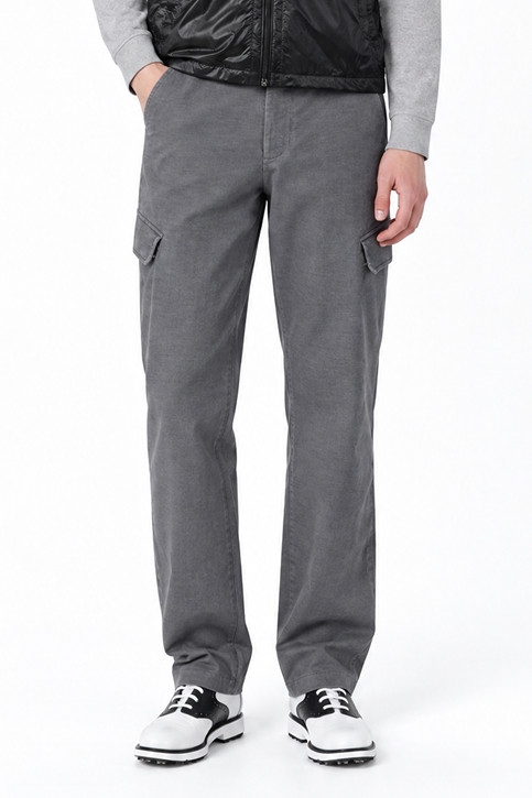 MEN DYEING SEMI-TAPERED FIT PANTS PKFPM510711 L/GREY 상품 이미지 1