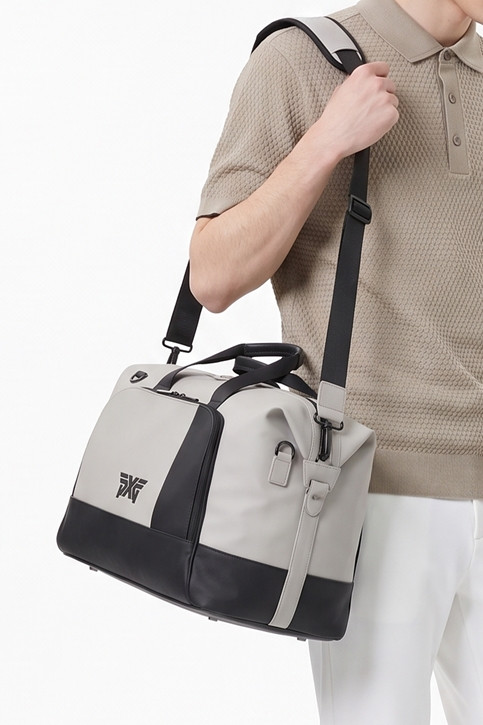 BLOCK TRIM BOSTON BAG