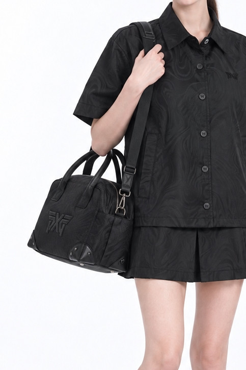 WOMEN DAMASCUS TOP ZIPPER BAG PKFPW840821 BLACK 상품 이미지 1