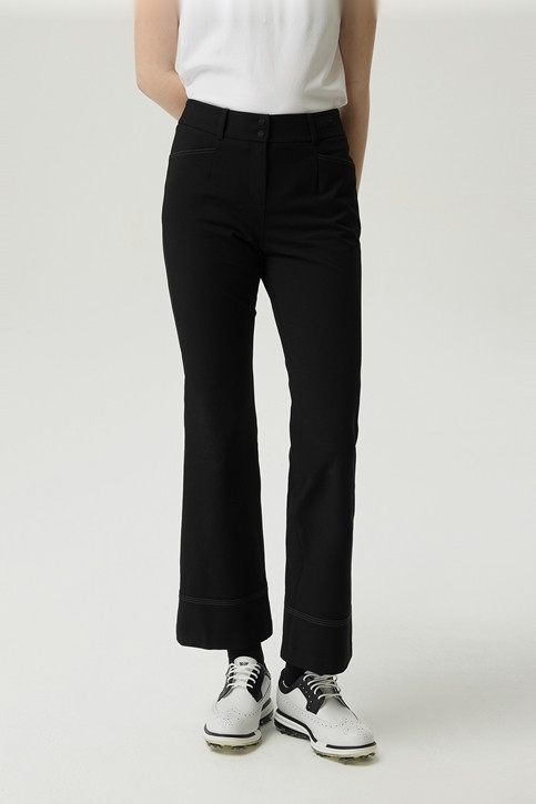 WOMEN TWILL REGULAR BOOTS CUT PANTS