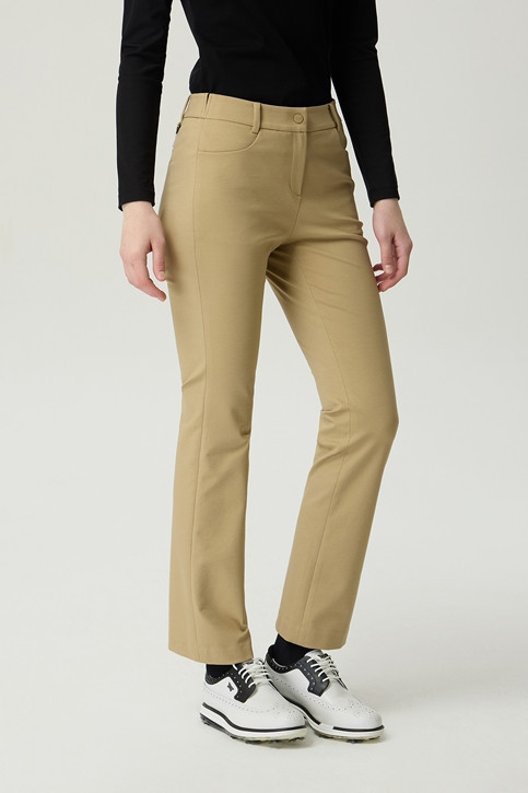 WOMEN LINE POINT SLIM BOOTS CUT PANTS