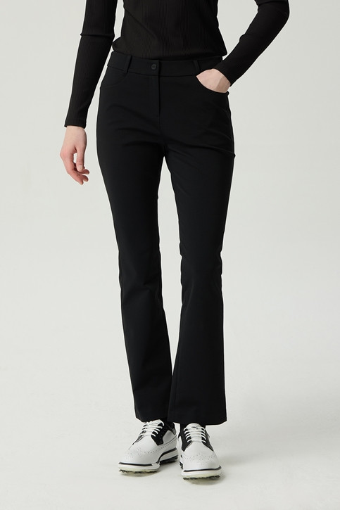 WOMEN LINE POINT SLIM BOOTS CUT PANTS