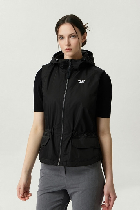 WOMEN WIND SWING WOVEN VEST