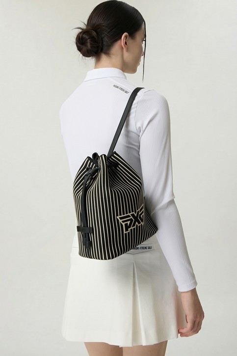 WOMEN 3-WAY KNITTED BUCKET BAG