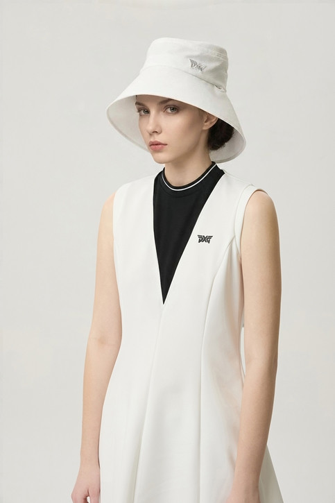 WOMEN RIBBON BUCKET HAT