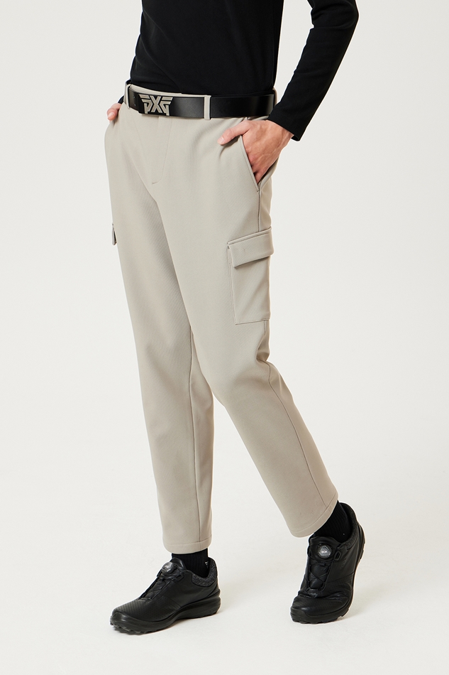 WINTER TEXTURED BONDED CARGO PANTS