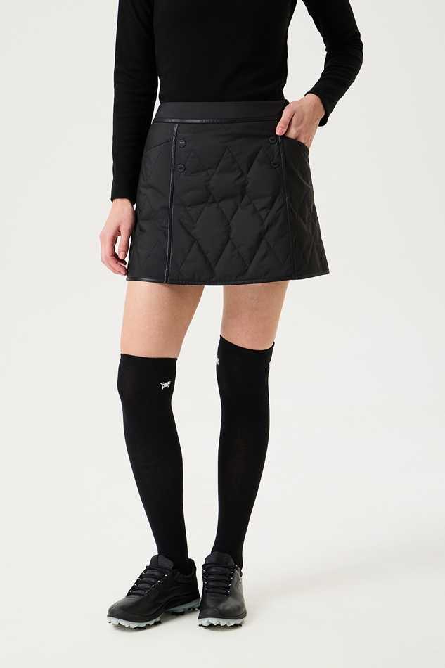 WOMEN WINTER PADDED SKIRT