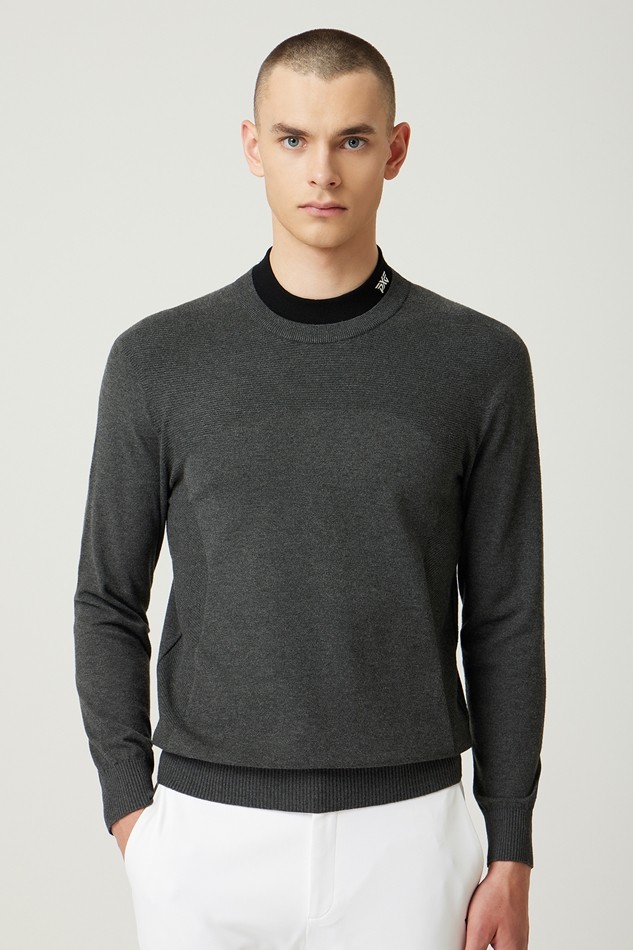 MOCK NECK SWEATER