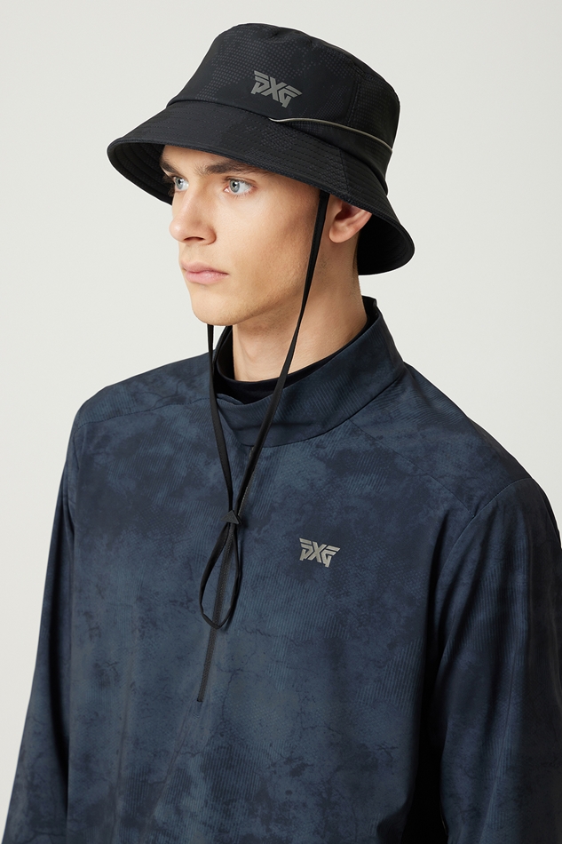 PATTERN BUCKET HAT