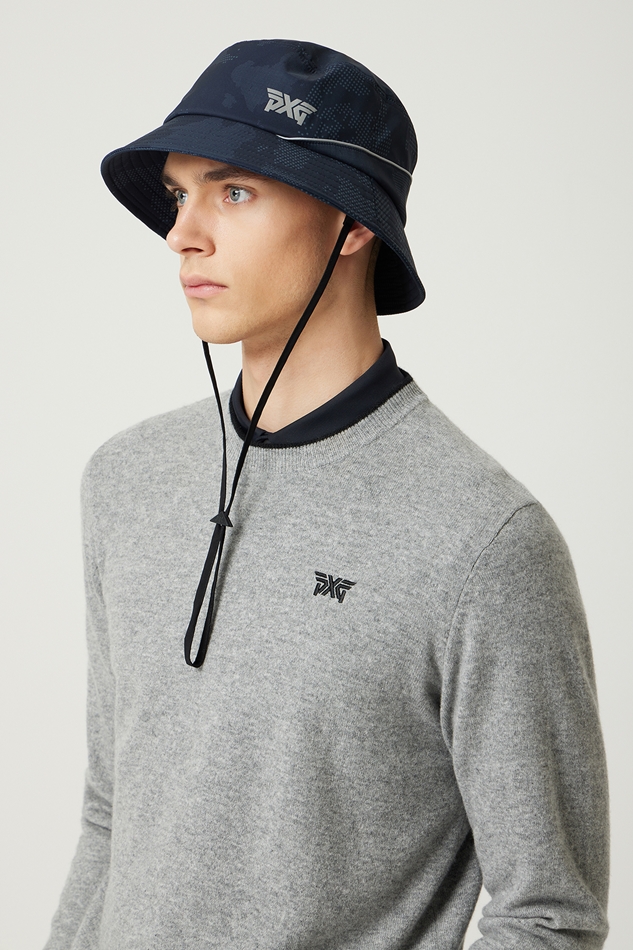 PATTERN BUCKET HAT