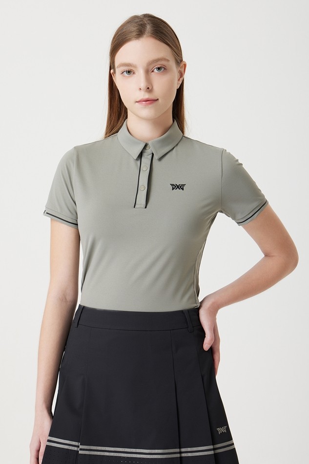 WOMENS ESSENTIAL POLO SHORT-SLEEVE