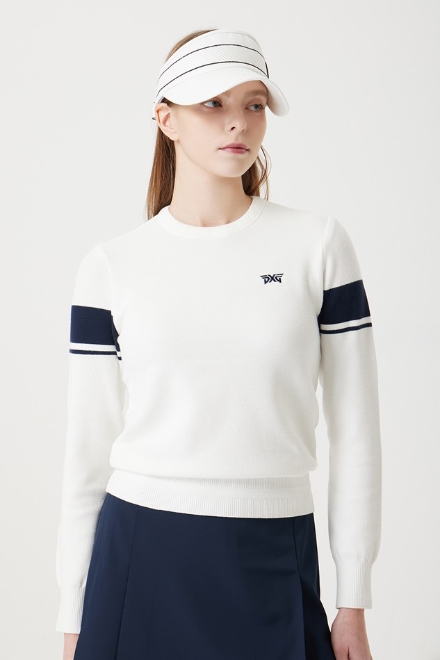 WOMEN LINE POINT SWEATER