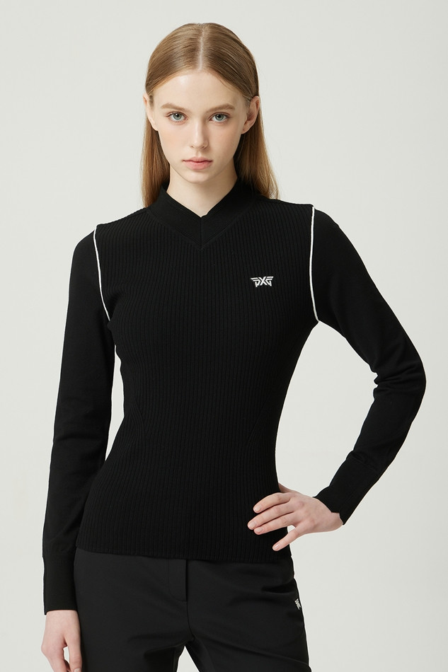 WOMEN HIGH NECK SWEATER