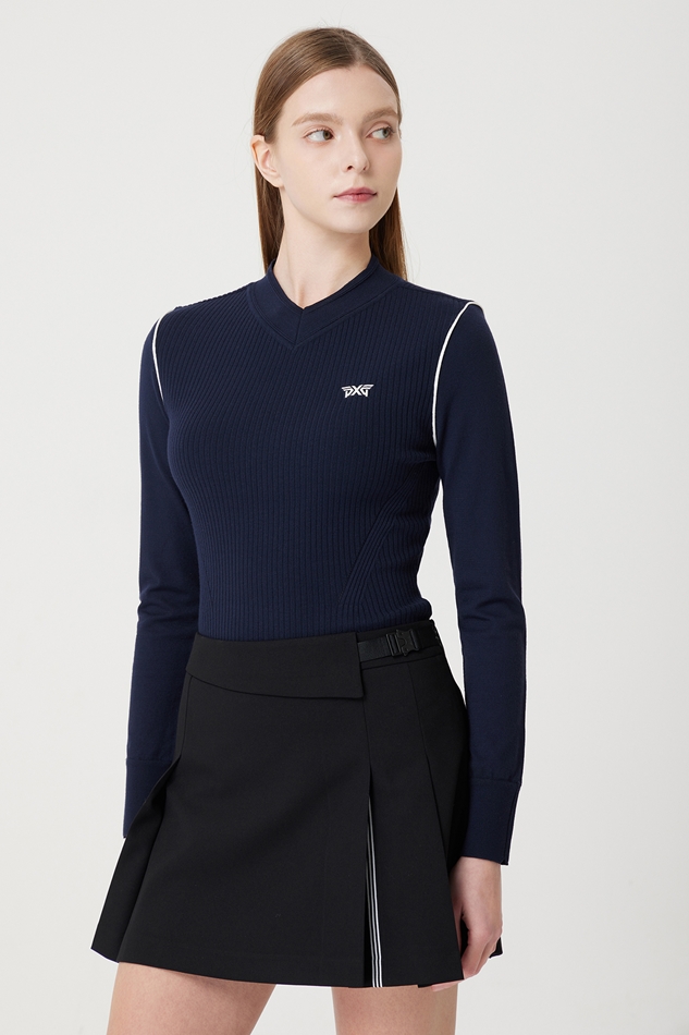 WOMEN HIGH NECK SWEATER