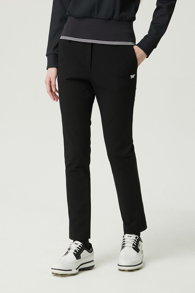 WOMEN ONE POINT STRAIGHT PANTS