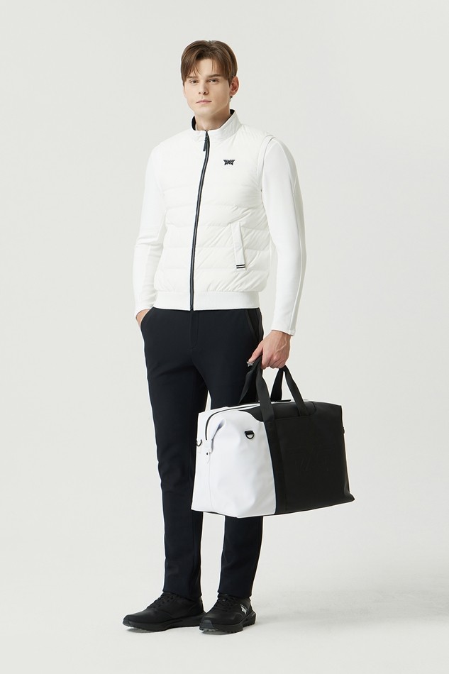 BLOCK TRIM BOSTON BAG