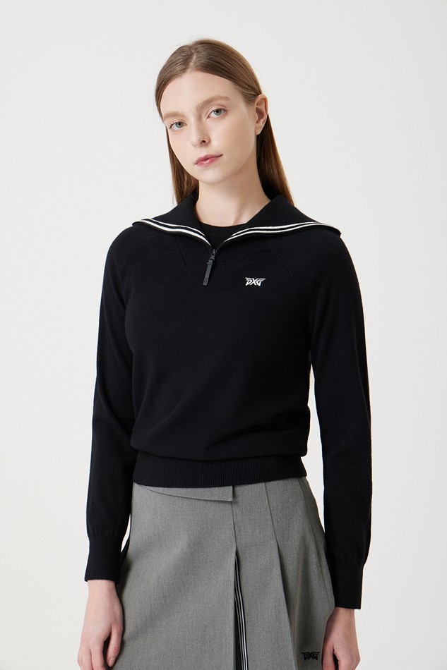 WOMEN NEW COLLAR SWEATER