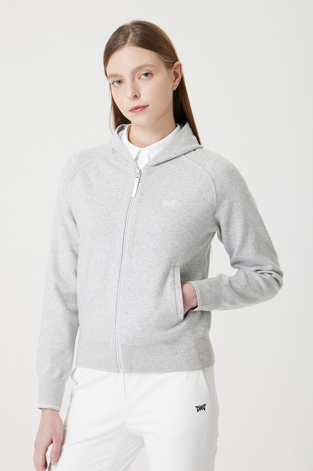 WOMEN HOODIE SWEATER CARDIGAN