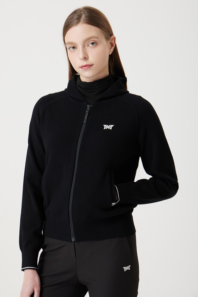 WOMEN HOODIE SWEATER CARDIGAN