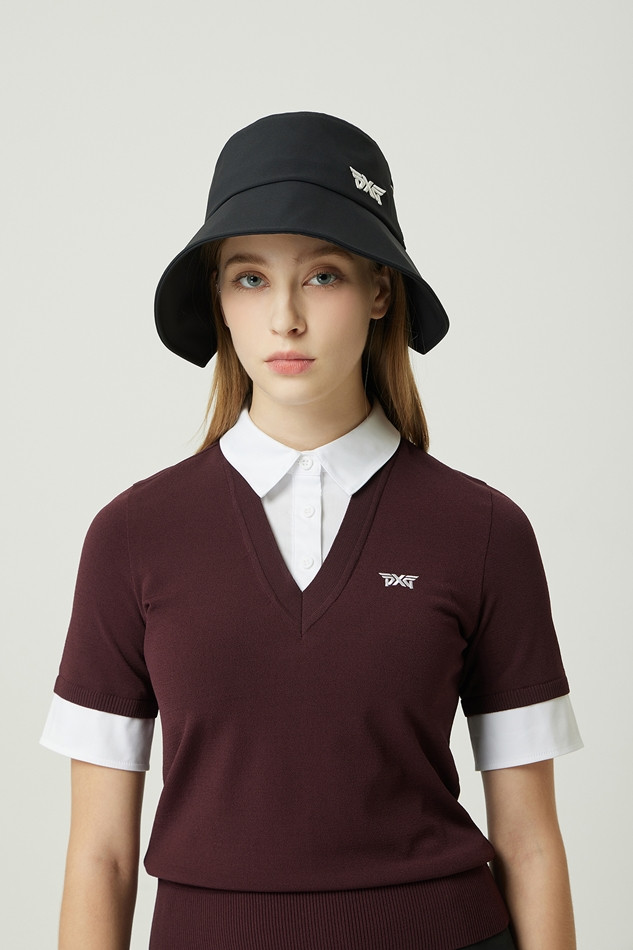 WOMEN RIBBON BUCKET HAT