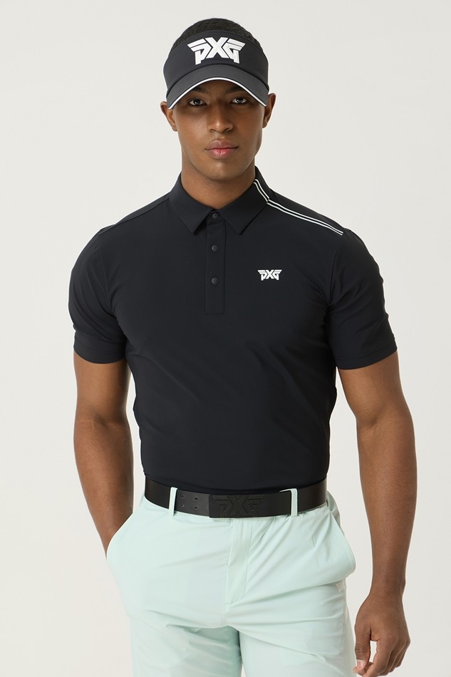 SUMMER ONE POINT COLLAR SHORT-SLEEVE