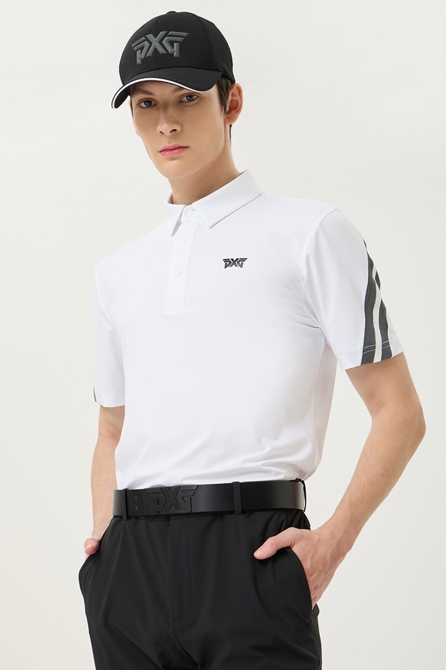 SUMMER SHOULDER POINT COLLAR SHORT-SLEEVE