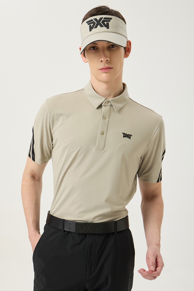 SUMMER SHOULDER POINT COLLAR SHORT-SLEEVE