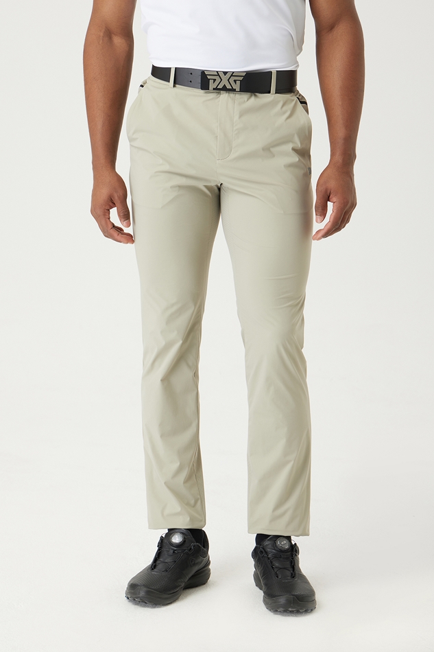 SUMMER COLOR POINT PERFORATED PANTS