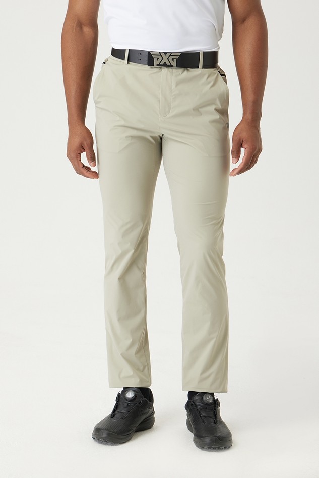 SUMMER COLOR POINT PERFORATED PANTS