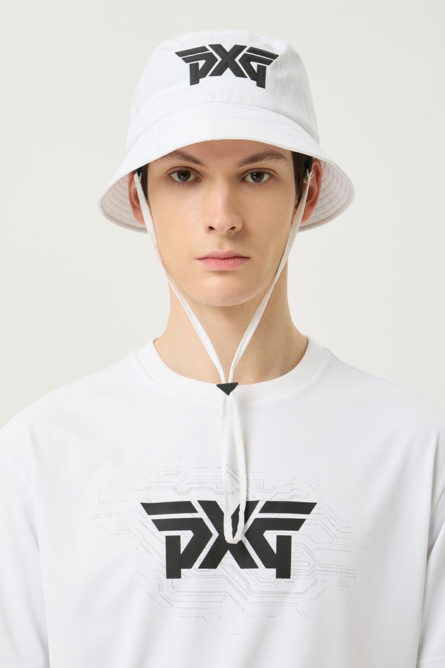 PATTERN BUCKET HAT