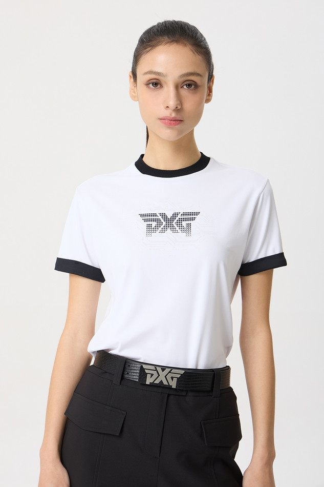 WOMENS SUMMER ROUND NECK SHORT-SLEEVE
