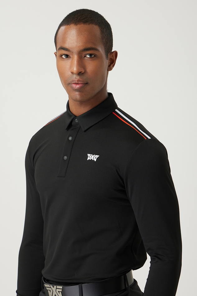 SHOULDER POINT COLLAR LONG-SLEEVE