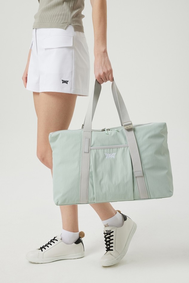 LIGHT WEIGHT MESHED BOSTON BAG